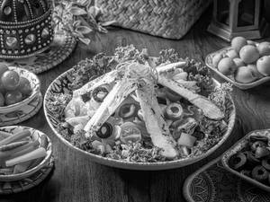 Chicken Fattoush Salad.