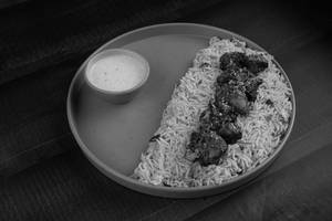 Bbq Kebab With Garlic Rice