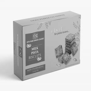 Milk Pista Biscuits
