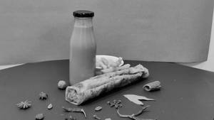 Veg-roll + Fries+cold Coffee