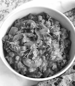 Kaju Mushroom Matar