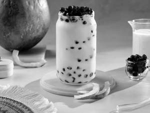 Jejus Lychee Coco Breeze Bubble Tea