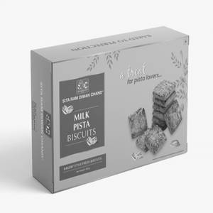 Milk Pista Biscuits