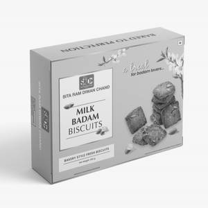 Milk Badam Biscuits