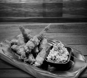 Cajun Fried Prawns
