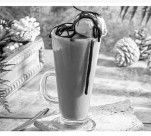 Cold Coffe With Chocolate Ice Cream
