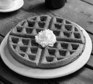 Chocolate waffle base