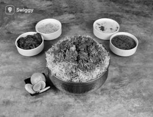 Mutton dum biryani [family]