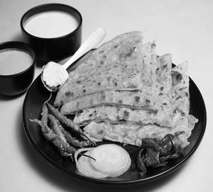 Aloo Bhujia Parantha
