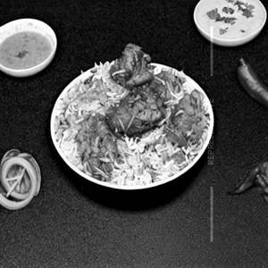Chatti biriyani chicken