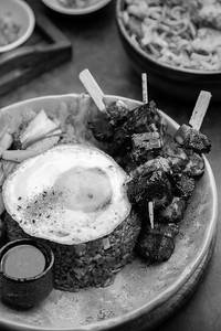 Smoky Barbeque Belgium Pork Belly Bowl