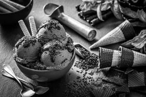 Chocolate Ice Cream Scoop