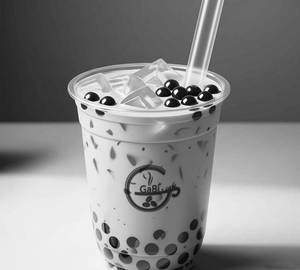 Bubble Tea with Strawberry Ice Cream_330ml