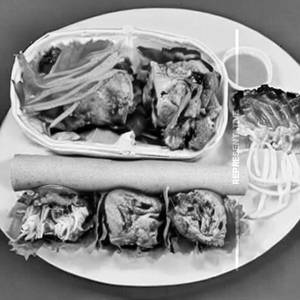 Chicken kimbap