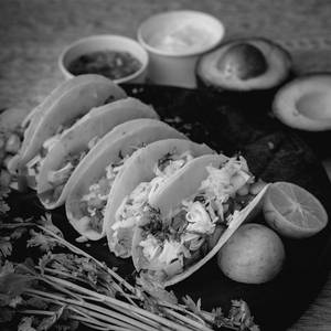 Soft Roasted Chicken Taco