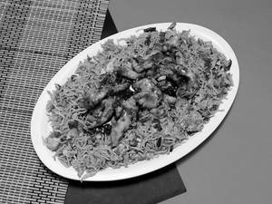 Chicken Manchurian Rice