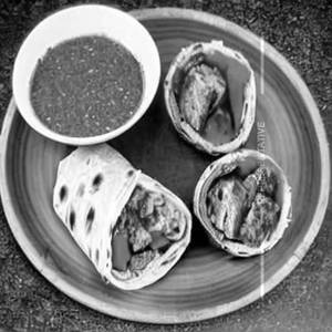 Single Tandoori Chaap Roll