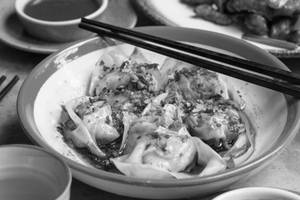 Chicken Wontons In A Spicy Sauce
