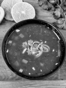 Spicy Coriander Soup Veg