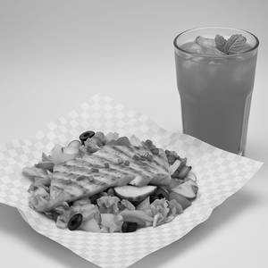 Salad + Drink (veg)
