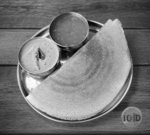 Ghee Podi Dosa 1Pcs And Egg Fried Rice 1Serve