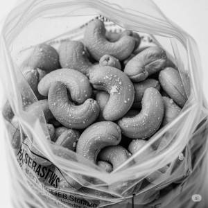 Roasted hot cashew (salt)