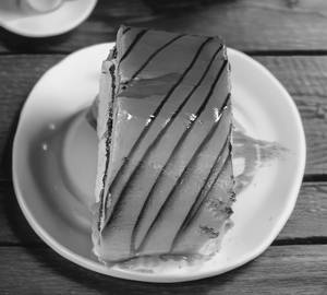 Eggless Mocha Swish Roll Pastry