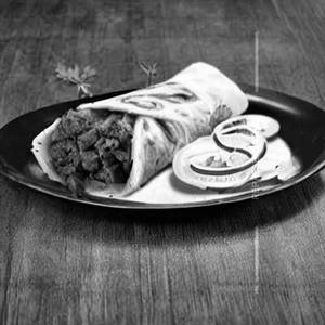 Double Egg Double Mutton Seekh Roll
