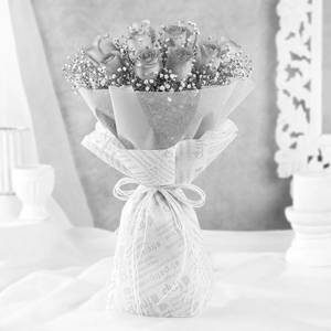 Pink Roses Bouquet