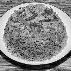 Chicken Vegetable Steam Rice