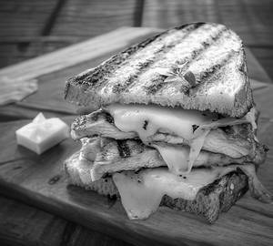Chicken spicy Cheese sandwich