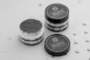 Red Velvet Dessert Jar (Pack of 2)