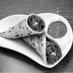 Double Masala Chaap Roll