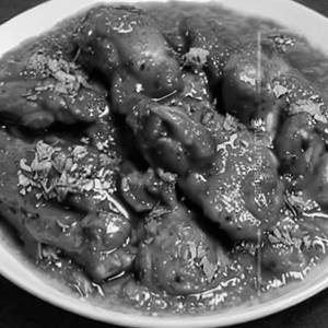 Chicken in choice of your sauce  bone or boneless