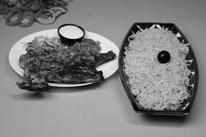 Mandi Rice With Barbeque Al Faham