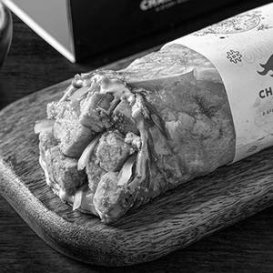 Schezwan Paneer Roll.