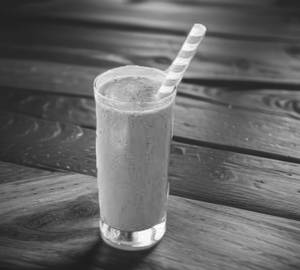 Blueberry milk shakes