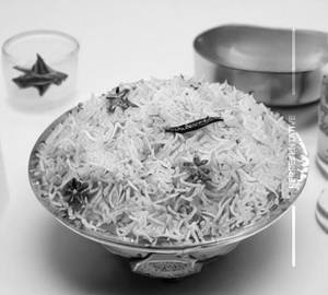 Empty biryani