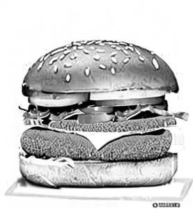 Tandoori paneer burger