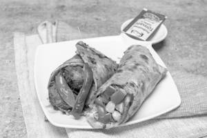 Special Chicken Kashmiri Roll With Chicken Pizza Roll