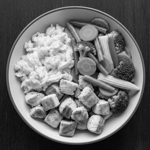 High-Protein Egg & Chicken Meal