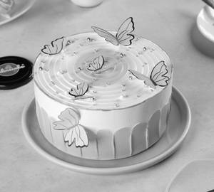 Pineapple Butterfly Theme Cake [1 Kg]