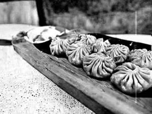 Fried veg momos