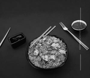 Chilli Garlic Chicken Fried Rice