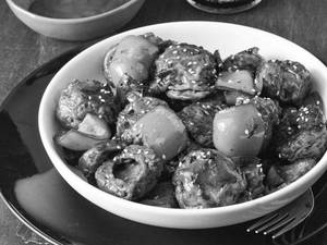 Chilli Mushroom Dry