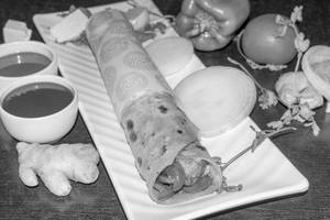 Special Paneer Kashmiri Roll With Veg Pizza Roll.