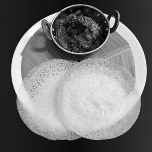 Chicken Roast With 2 Appam