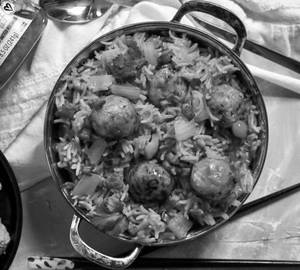Veg Manchurian Rice