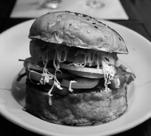 Veg cheese burger