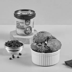 Keto Dark Chocolate Ice Cream - 100 ml